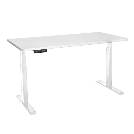 Стол c электроприводом LA-T33-2A3 (1400x700x625-1275) (Белый | Белый)