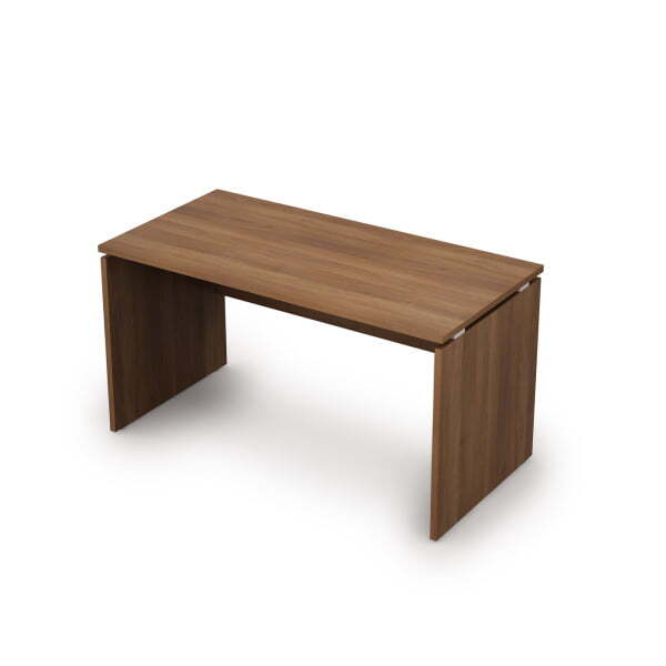 6С.009 Стол прямолинейный (1400x700x750) (Шамони темный)