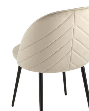 Стул Фолио велюр бежевый (Стул Фолио бежевый)