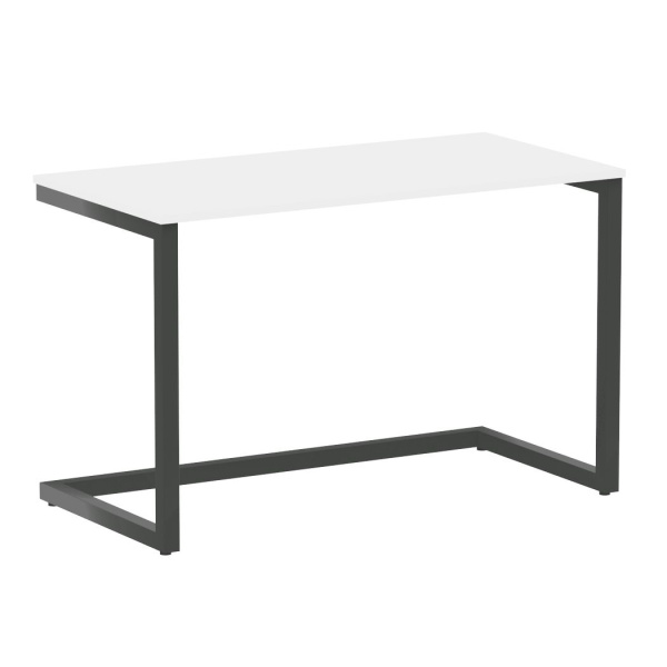 Компьютерный стол VR.SP-2-118 1180x600x750 (Белый Бриллиант/Антрацит Металл)