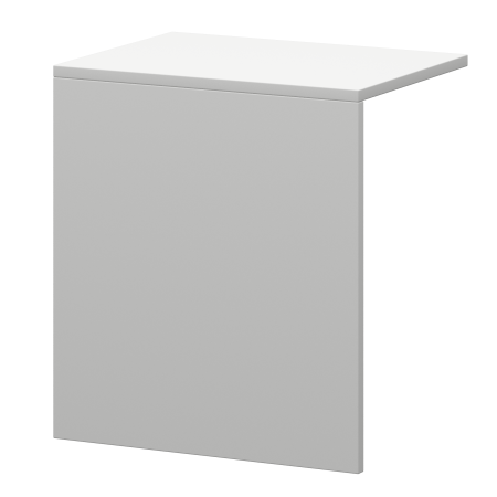 Накладка для стойки Ресепшн А-651 510x380x560 (Белый)