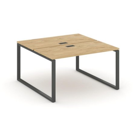 Рабочая станция 2-х сторонняя SN-6O.DRS-021 (980х1632х750) (Тиквуд Светлый/Металл Антрацит)