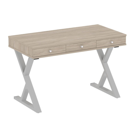 Компьютерный стол VR.SP-1-118M 1180x600x750 (Дуб Аттик/Серый Металл)