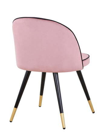 Стул Gabi LUX велюр розовый (Стул Gabi розовый)