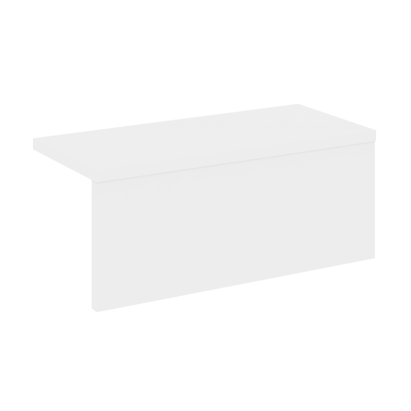 Накладка прямая низкая для О.R-F.MP.V-118 Onix О.R-NP.N-118.1 720x327x297 (Белый Бриллиант)