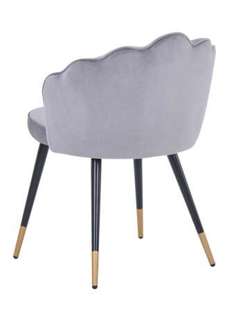 Стул Камилла велюр серый (Стул Камилла серый)