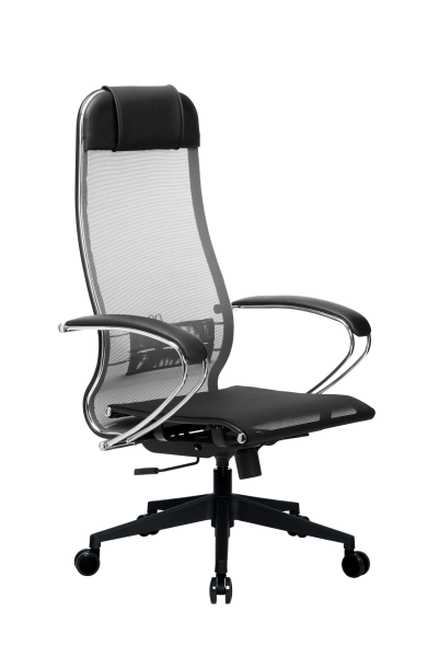 Кресло для руководителя Метта МЕТТА-4(MPRU)/подл.131/осн.002 (Серый)