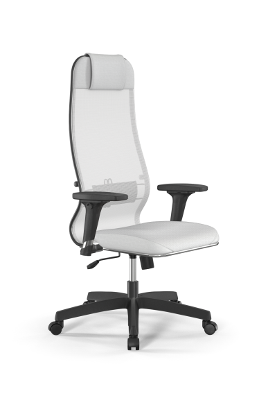 Кресло для руководителя Метта Sit 10 B1-115D - X2+Extra /Um00/Wm12/D02P(M09.B02.G15.W01) (Белый)