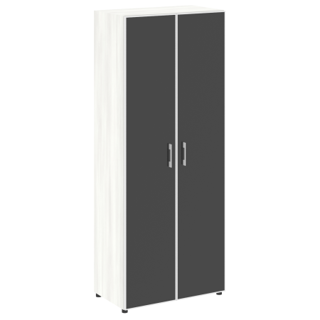 Шкаф для документов со стеклом черным LT.ST-1.10 R Black (Снежная Патина)