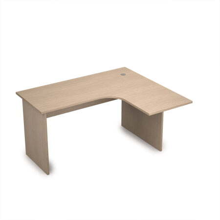 2С.031 Стол криволинейн.прав. 1400x1200x750 (Дуб)