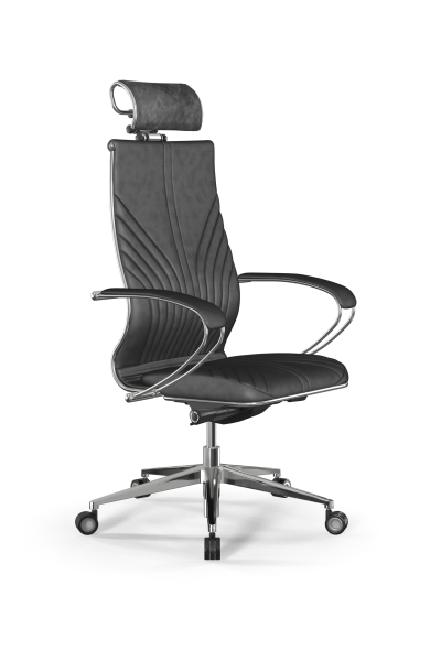 Кресло для руководителя Метта Samurai B2-13K - GoyaLE /Kc31/Wm31/K2cV/H2cV-3D(M26.B32.G25.W04) (Темно-серый)