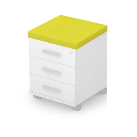 6ПТ.002 Подушка для тумбы (394x454x50) (Lemon)