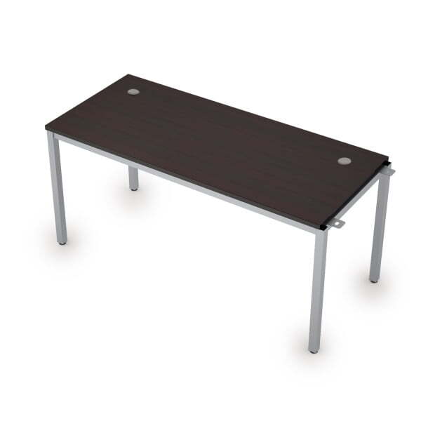 6МБН.174 Линейные бенч-системы, начальный модуль (1600x700x750) (Венге/Алюминий матовый)