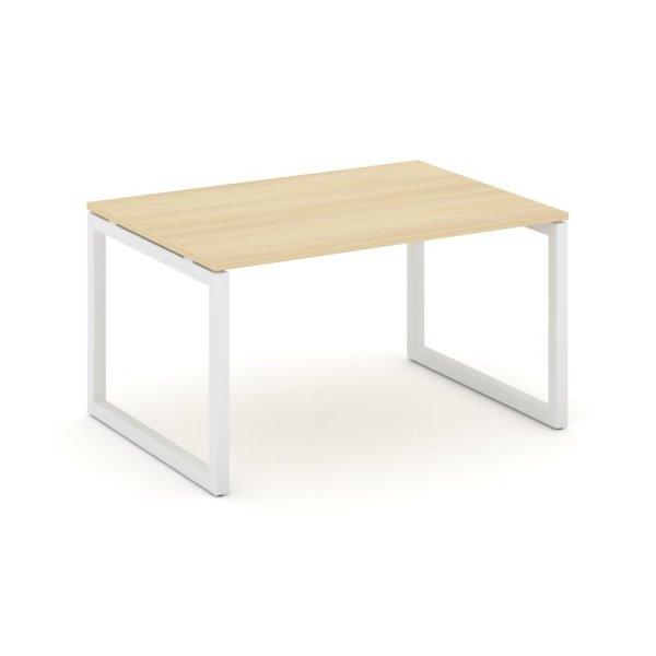 Стол переговорный SN-5O.SPRG-001.3 (980х980х750) (Акация Лорка/Металл Белый)