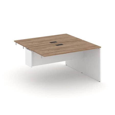 Стол-приставка к опорным элементам SN-D.DPRS-013 (1380х1432х750) (Дуб Табак/Белый)