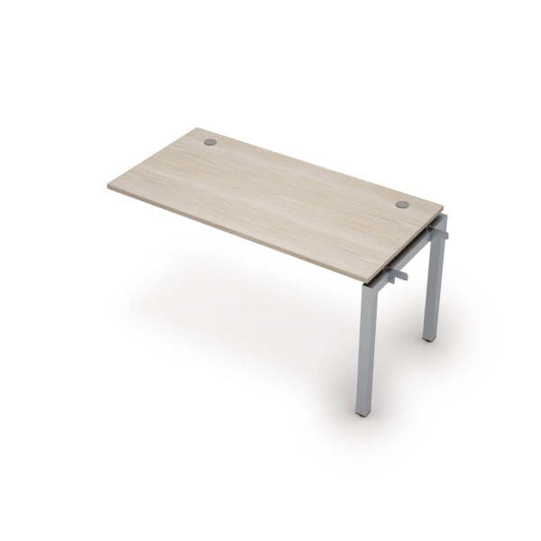 6МБС.5179 Линейная бенч-система, средний модуль (1400x700x750) (Шамони светлый/Алюминий матовый)