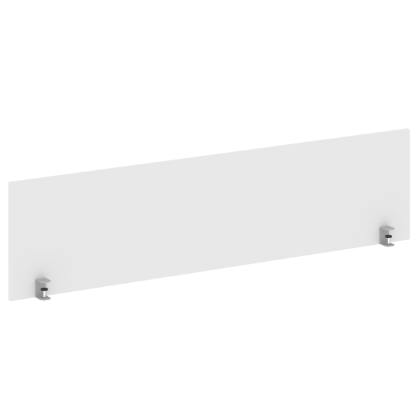 Экран для стола Metal System Style Б.ЭКР-5 1650x408x18 (Белый)