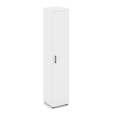 Шкаф высокий узкий универсальный SN.STU-108 (400х400х1982) (Белый)
