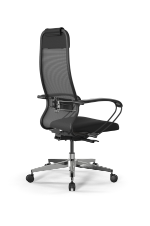 Кресло для руководителя Метта SynchroSit 10 B1-111K - X2+UMF(X1) /Ub00/Wh00/K1bL(M23.B22.G18.W03) (Черный)