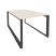 Рабочая станция на О-образном м/к Onix O.MO-D.RS-2.1.8 980x1635x750 (Тиквуд Темный/Белый Металл)