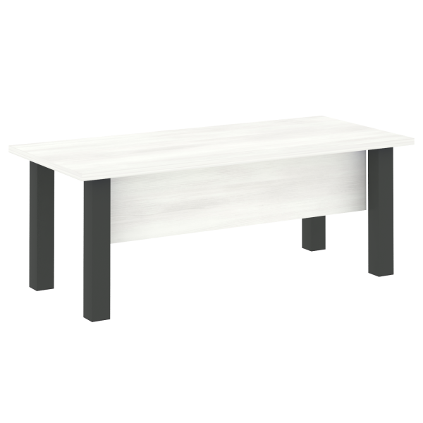 Стол для руководителя LT.D-20.1 (Снежная Патина/Антрацит металл)