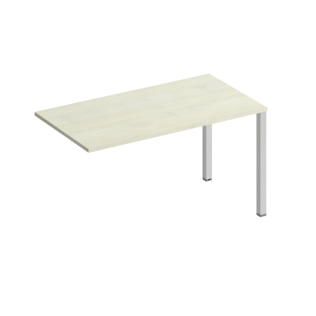 Секция стола рабочей станции на металлокаркасе КФ Комфорт КФ К.132-1 1400x750x750 (Дуб шамони светлыйСерый)