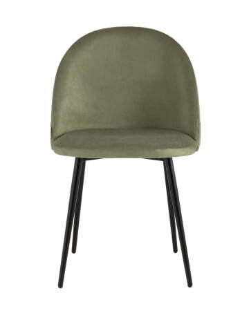 Стул Фолио велюр пыльно-оливковый (Стул Фолио оливковый)
