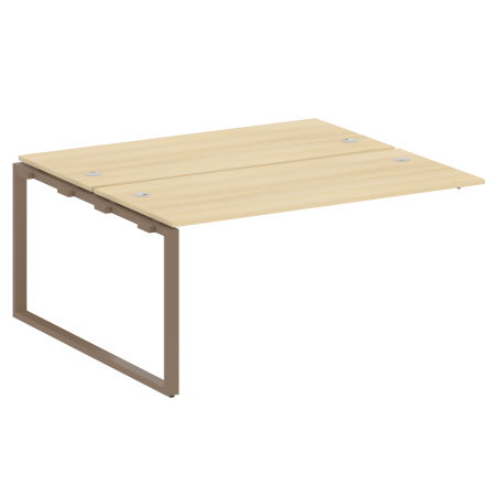 Проходной наборный элемент рабочей станции Metal System Style БО.ПРС-СП-2.4 1600x1475x750 (Акация/Мокко металл)