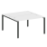 Рабочая станция Metal System Style БП.РАС-СП-2.3 1400x1475x750 (Дуб Наварра/Серый металл)