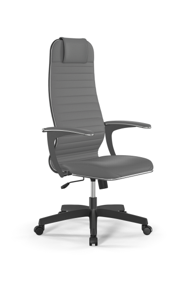 Кресло для руководителя Метта Sit 10 B1-117U - Extra /Um02/Wm12/U0mL-b(M09.B02.G15.W01) (Серый)