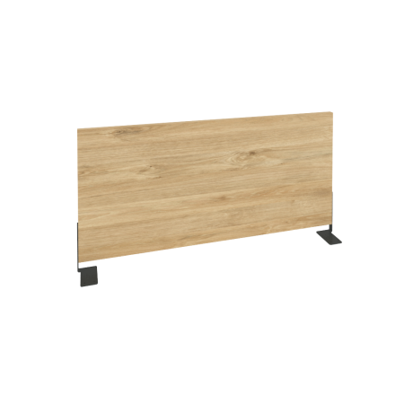 Экран боковой ЛДСП Onix O.EKR-80 800x370x18 (Тиквуд Светлый/Черный)