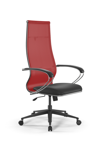 Кресло для руководителя Метта Sit 10 B1-163K - T+Extra /Km00/Wm12/K1cL(M09.B11.G19.W02) (Красный | Черный)