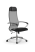 Кресло для руководителя Метта Sit 10 B1-111K - X2+UMF(X1) /Ub00/Wh00/K1cL(M09.B23.G18.W01) (Светло-серый | Черный)