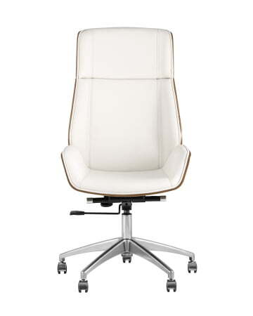 Кресло руководителя TopChairs Crown бежевое (Компьютерное кресло Crown бежевый)