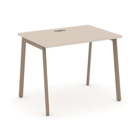 Стол рабочий ES.SP-1-LP (980х730х750) (Капучино/Металл Латте)