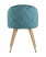 Стул Лион велюр с ромбами аквамарин (Стул Лион аквамарин)