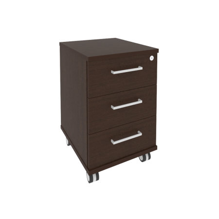 Тумба мобильная First KTM-1 412x470x650 (Венге)
