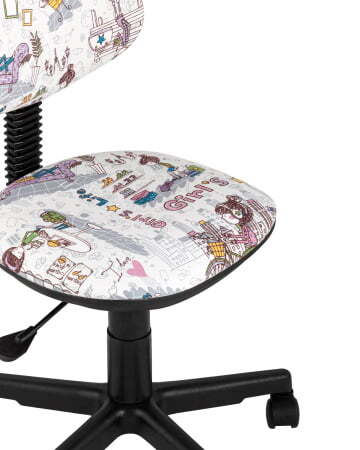 Кресло компьютерное детское УМКА Girls Life (Детское кресло компьютерное УМКА многоцветный)