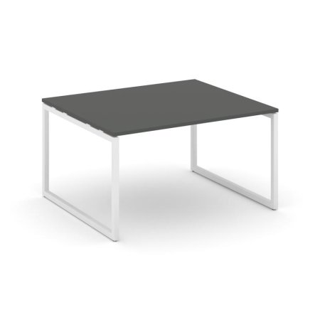 Стол переговорный SN-4O.SPRG-033.3 (1380х1180х750) (Антрацит/Металл Белый)