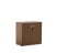 EXE Шкаф H82 (Орех/Черный)