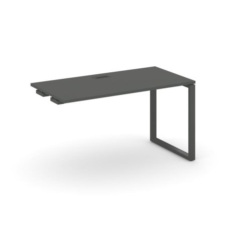Стол-приставка к опорным элементам SN-6O.OPRS-014 (1580х700х750) (Антрацит/Металл Антрацит)