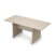 6СП.001 Стол для переговоров (1800x800x750) (Шамони светлый/Алюминий матовый)