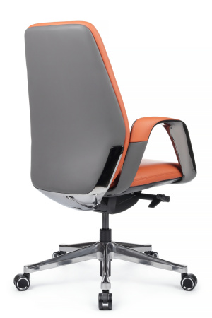 Офисное кресло Napoli-M YZPN-YR021 Оранжевый | Серый (Оранжевый | Серый)