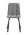 Стул Oliver Square велюр серый (Стул Oliver серый)