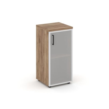 Шкаф низкий узкий SN.STU-303(R) (400х400х833) (Дуб Табак/Сатин)