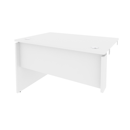 Стол-приставка левый к опорным элементам Onix O.SPR-2.8L 1180x800x750 (Белый Бриллиант)