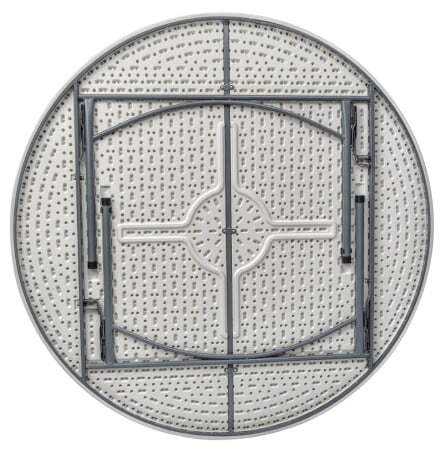 Стол круглый складной пластиковый Кейт 180 (Стол складной Кейт белый)