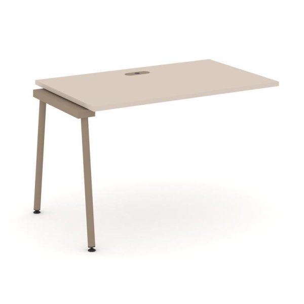 Наборный элемент рабочей станциии ES.1.NRS-2-LK (1180х730х750) (Капучино/Металл Латте)