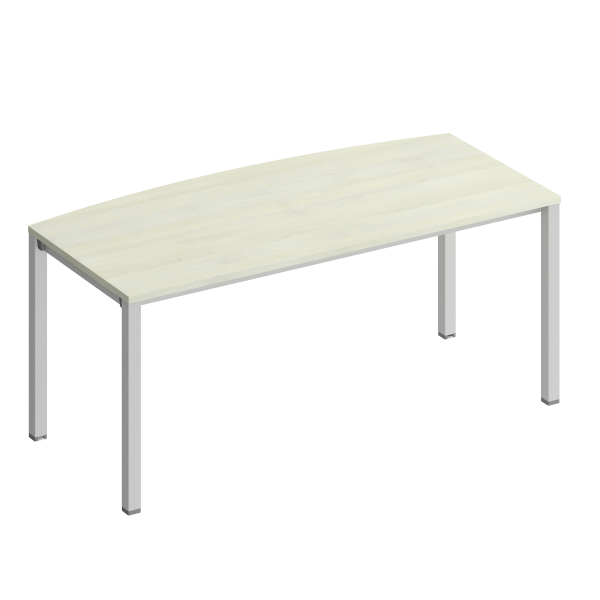 Стол руководителя на металлокаркасе КФ Комфорт КФ К.1142 1800x850x750 (Дуб шамони светлыйСерый)