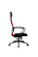 Кресло для руководителя Метта МЕТТА-21(MPRU)/подл.130/осн.002 (Красный)